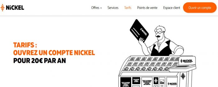 Tarif Compte Nickel