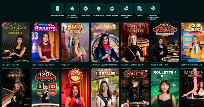 live casino 24h24