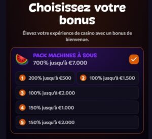 bonus inscription