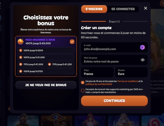 comment s'inscrire ?