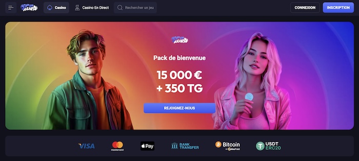 Spinaura casino dépot 10 euros